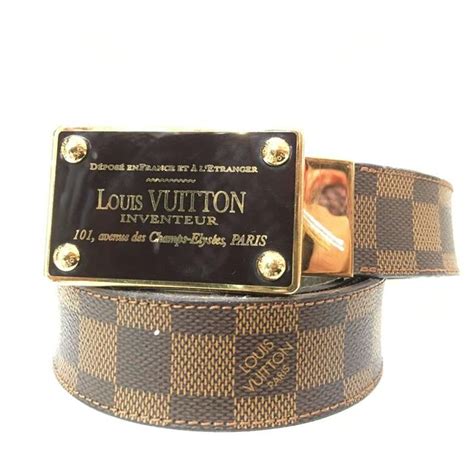 louis vuitton ceinture inventeur|ceinture Louis Vuitton homme.